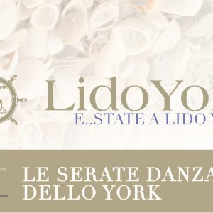 Stagione estiva Lido York - San Cataldo - "CENE DANZANTI"