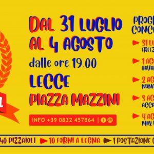 Lecce Pizza Village 2019